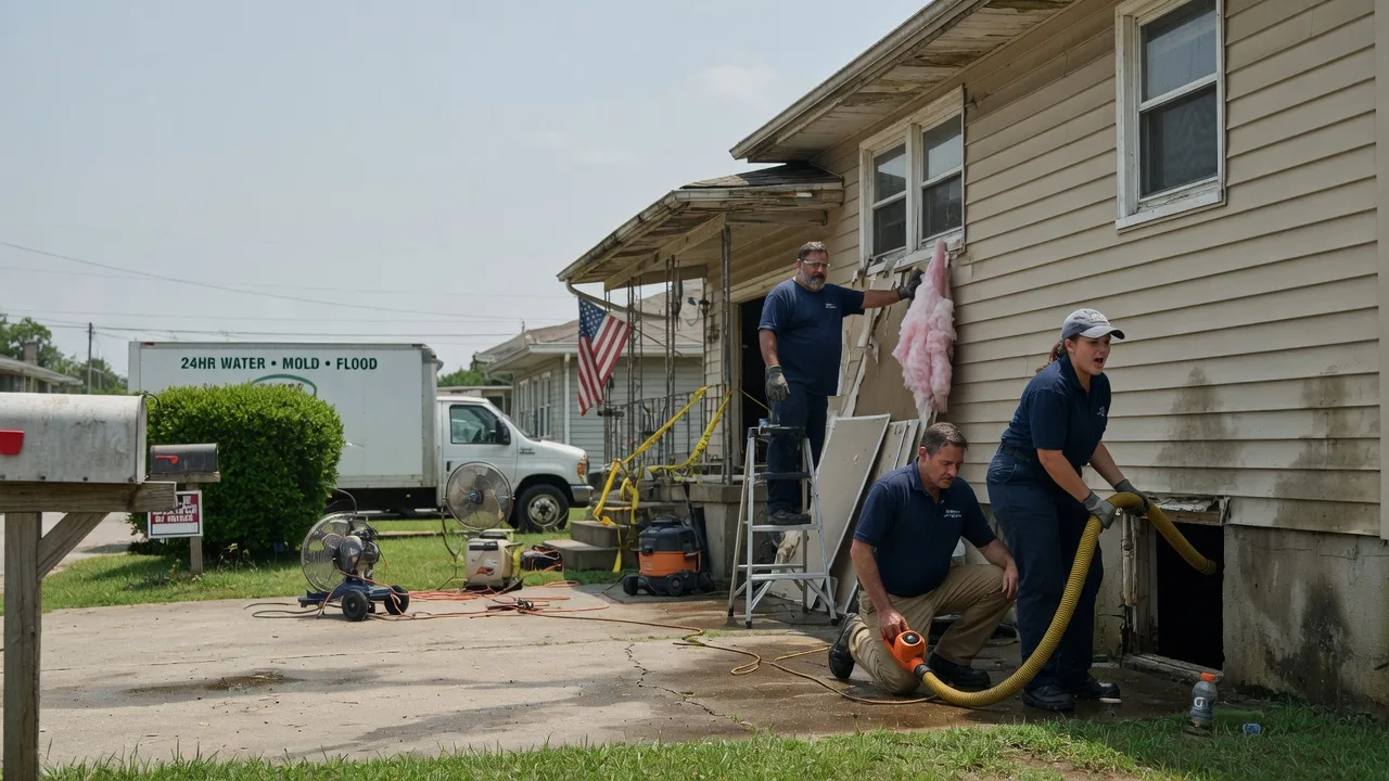 Water Damage Repair in Pattison, MS near me